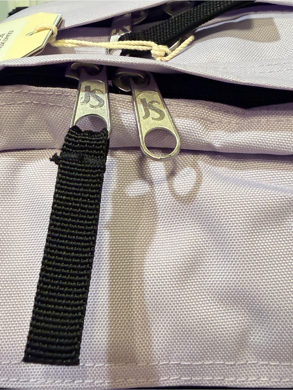 Jansport Lavender Backpack with Black Accents - Picture 12 of 16